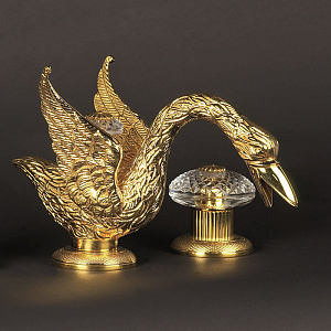 сантехника Cristal et Bronze Cygne Ailé 