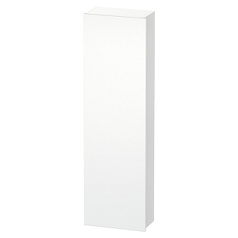 Duravit DuraStyle Шкаф 40х24х140 см, подвесной, левый, 1 дверь, 4 стеклянные полки, цвет: белый матовый