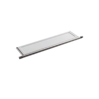 TREEMME 22mm, Полочка, нержавеющая сталь/кореан, 44.2 см, подвесной монтаж, цвет: сталь