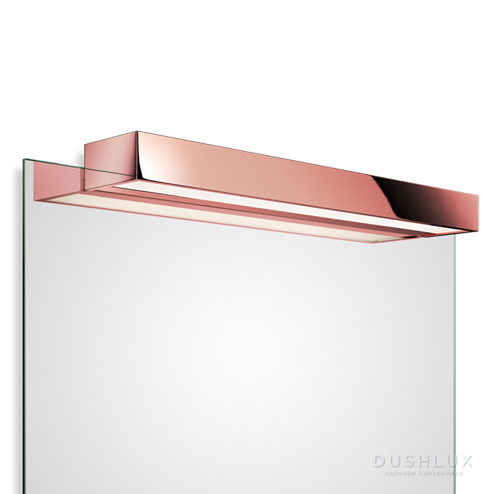 Фото Decor Walther Box 1-60 N LED Светильник на зеркало 60x10x5см, светодиодный, 1x LED 32.8W, цвет: розовое золото