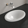 Villeroy&Boch Loop&Friends Раковина 50.5x36x18.5см., встраиваемая сверху, без отв., с переливом, цвет: альпийский белый