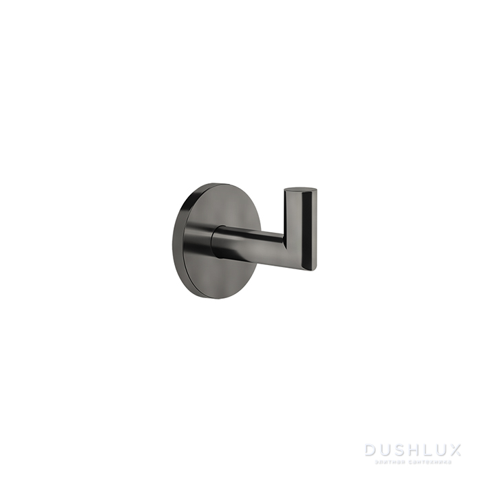 Фото Gessi Tondo Крючок, подвесной, цвет: Black Metal Brushed PVD