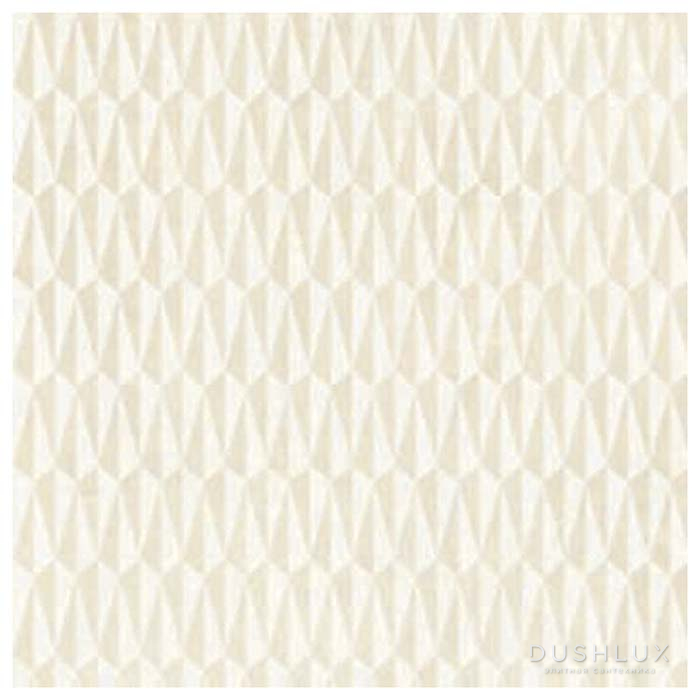 Фото Mutina Azulej Керамогранит 20x20см, универсальный, глазурованный, цвет: trama bianco
