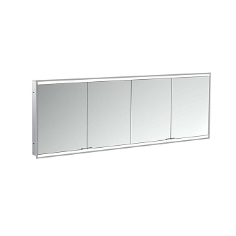 Emco Prime Зеркальный шкаф 200см., с подсветкой LED 2 Facelift встраив. модель, 4-дверки, IP 20 зеркальная задняя стенка