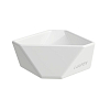Laufen Home collection Керамическая чаша для украшений 10.5х10х4см TRIO TRAY, цвет: белый