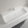 Villeroy&Boch Finion Раковина 100х47 см, 1 отв., с переливом, с антигрязевым покрытием CeramicPlus, цвет: белый