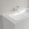 Villeroy&Boch Finion Раковина 100х50 см, 1 отв., с переливом, с антигрязевым покрытием CeramicPlus, цвет: белый