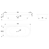 Bette Starlet Flair Oval Ванна встраиваемая 178x78x42, с шумоизоляцией, цвет: белый