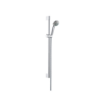 Hansgrohe Crometta 85 Душевой набор Vario: штанга 65см, ручной душ 85, 2jet (обычная, Vario), шланг, цвет: хром