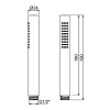Almar Easybrass Ручной душ Ø12.4см., латунь, цвет: Nickel Brushed