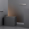 CEA Design ZIQQ Полотенцедержатель 40см, цвет: нержавеющая сталь