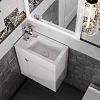 Kerama Marazzi Lato Раковина 50х27см., встраиваемая сверху, без отв., цвет: белый глянцевый