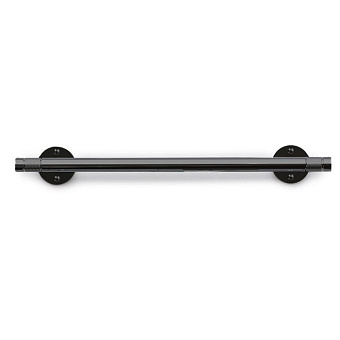 Bertocci Officina 01 Полотенцедержатель 30 см, цвет: черный матовый