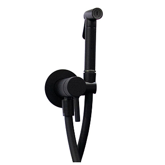 Paffoni Tweet Round SOLO CORPO Корпус гигиенического душа, цвет: черный матовый