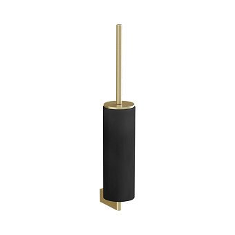 Gessi Origini Ершик для туалета, подвесной, цвет: черный/Brass Br. PVD