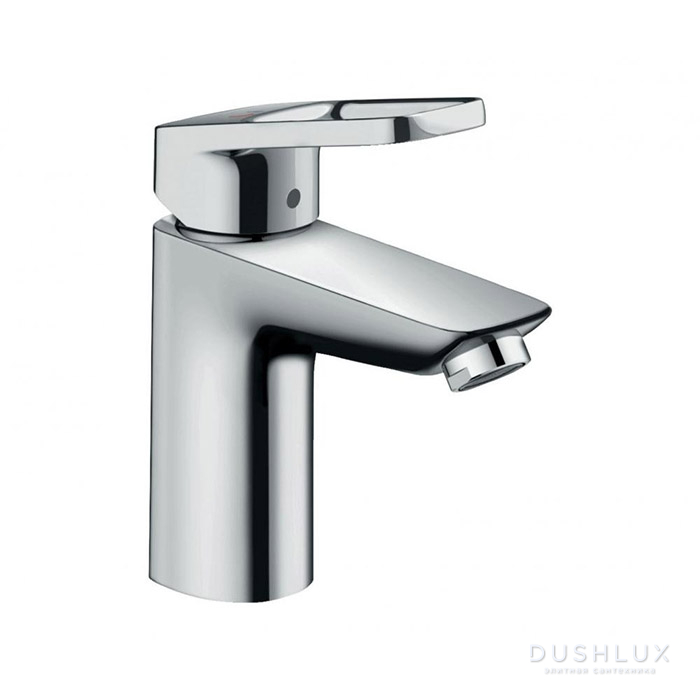 Фото Hansgrohe Logis Loop Смеситель для раковины 100 на 1 отв. с донным клапаном, излив 108мм, h93мм, цвет: хром