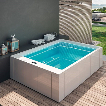 Gruppo Treesse Muse Минибассейн 280х235х98cм., хромотерапия, цвет: белый