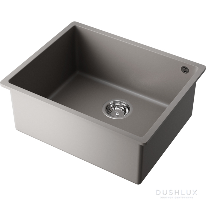 Фото Omoikiri Bosen 54-U Кухонная мойка 54x20x44см.,встраиваемая, цвет: leningrad grey