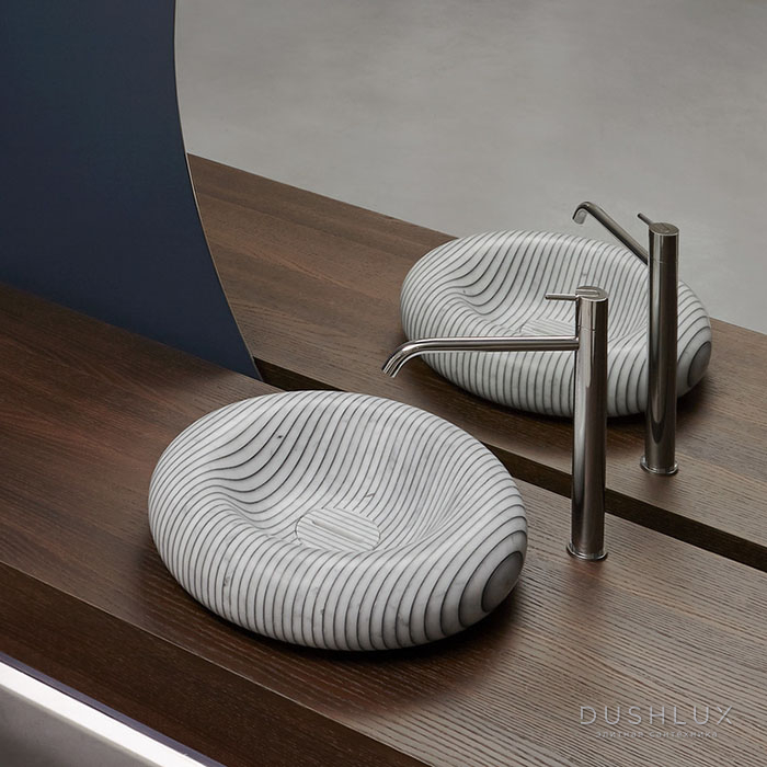 Antonio Lupi Gessati Раковина 45 см, цвет: без отв., цвет: Marmo ...