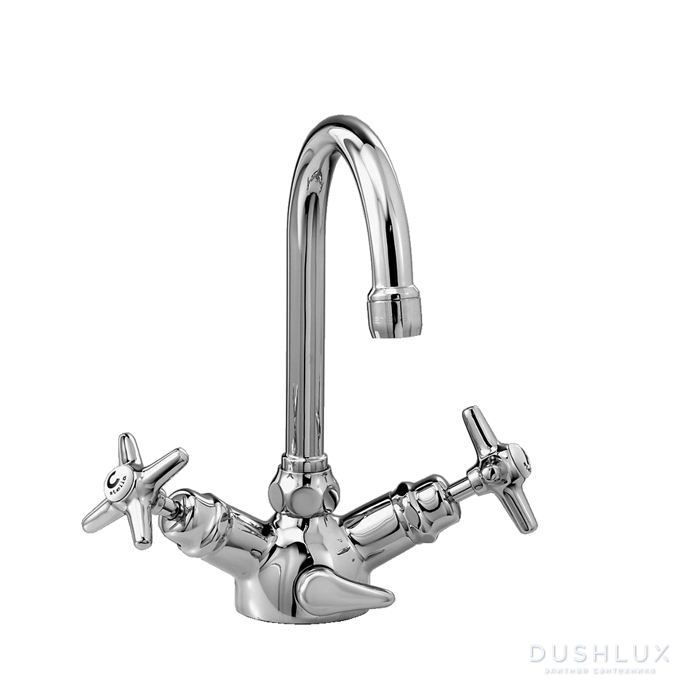 Stella Italica Смеситель для раковины на 1 отверстие 3217 с донным ...