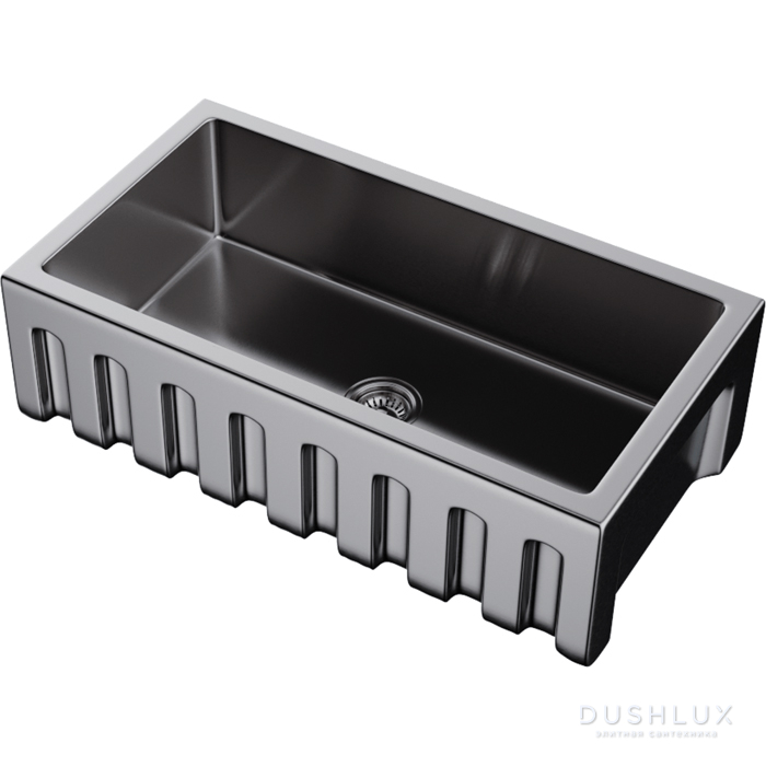 Фото Omoikiri Mikura 83 Кухонная мойка 84x25,4x46см.,встраиваемая, цвет: silver