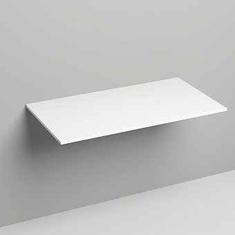 Salini Столешница 100х50х1.5 cм, из материалов S-Stone, цвет: белый матовый