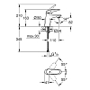 Grohe Eurostyle Смеситель для раковины, на 1 отв., цвет: хром