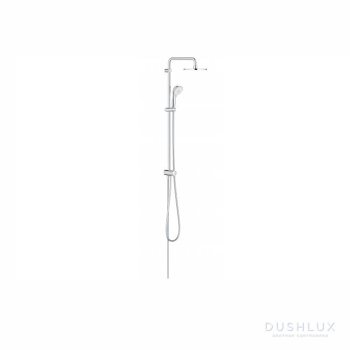 Фото Grohe New Tempesta Rustic Душевая система с переключателем, настенная, цвет: хром