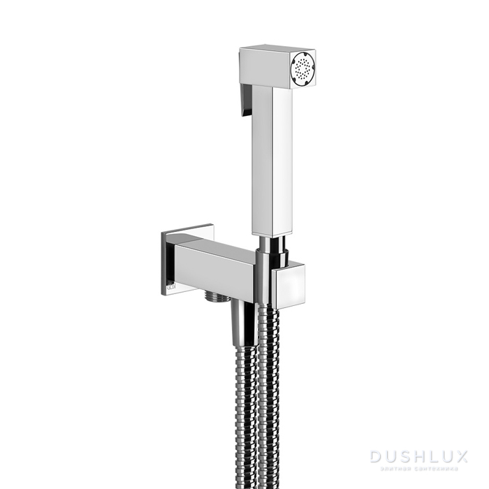 Фото Gessi Rettangolo Гигиенический душ, вывод воды на 1/2", цвет: хром