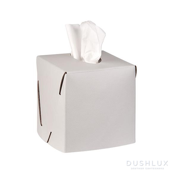 Фото ADJ Салфетница Kleenex, 12x12xH12 см., цвет: устричный/пепельная роза