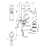 Ideal Standard Joy Смеситель для биде, на 1 отв., с донным клапаном, цвет: хром