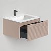 Salini Touch Тумба 60х50х32см., подвесная, с раковиной, 1 ящик, гор. фрез., цвет: Taupe