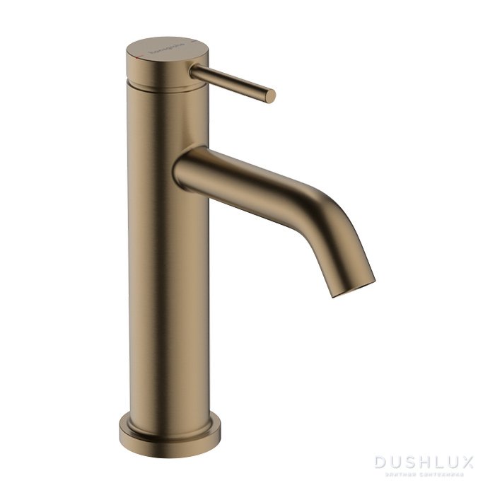 Фото Hansgrohe Tecturis S Смеситель для раковины, на 1 отв., донным клапаном, цвет: бронза матовая