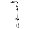 Grohe Rainshower SmartActive 310 Душевая система с термостатическим смесителем, цвет: фантомный чёрный