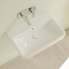 Villeroy&Boch O.novo раковина 65x46x17.5см., без отв., подвесная, с переливом, цвет: альпийский белый