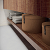 Oasis Eden Композиция №4 Комплект мебели подвесная 213x52.5см., цвет: Walnut Carved/белый/золото