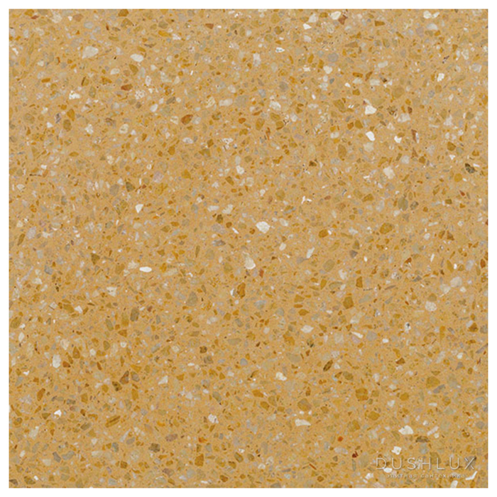 Фото Grandinetti Graniglia Агломератная плитка 60x60см, универсальная, цвет: 102 giallo