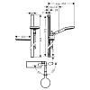 Hansgrohe Raindance Select S Душевой набор: штанга 90см, ручной душ 120, 3jet (Rain, RainAir, Whir), мыльница, шланг 1.25м, цвет: хром