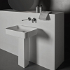 Ideal Standard Conca Раковина 60х40х12см., накладная, без отв., прямоугольная, с крепежом, цвет: белый