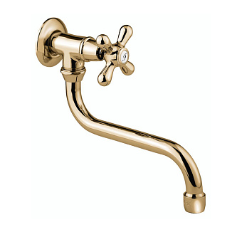 Emmevi Deco Classic Смеситель для раковины (поворотный излив 21 см), цвет: бронза