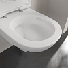 Villeroy&Boch O.novo Унитаз подвесной 36x49 см, безободковый, цвет: белый