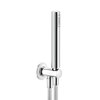 Gessi Inciso Душевой комплект, + вывод, держатель, шланг 1.5м и душевая лейка, цвет: хром