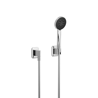 Dornbracht Lissé Душевой гарнитур со шлангом, настенный, цвет: хром