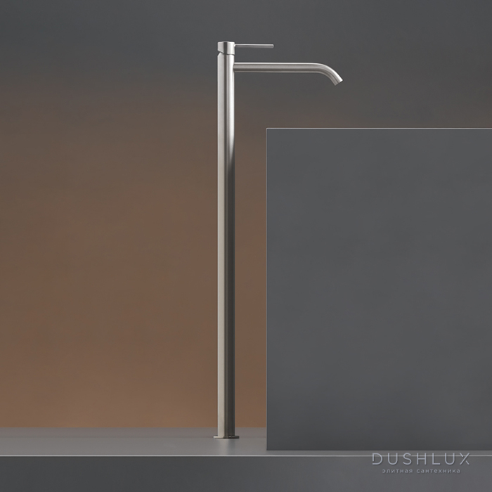 Фото CEA Design GASTONE Смеситель для раковины, высокий, 1 отв., цвет: нержавеющая сталь