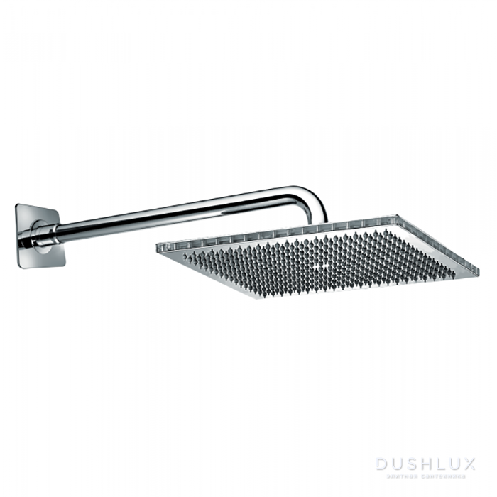 Фото BOSSINI DREAM-RECTANGULAR Верхний душ 400 x 300 мм, 1 режим, с держателем Ø 28 мм, x 400 мм, цвет: хром