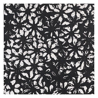 Mutina Chymia Керамогранит 30x30см, bloom, универсальный, глазурованный, цвет: black