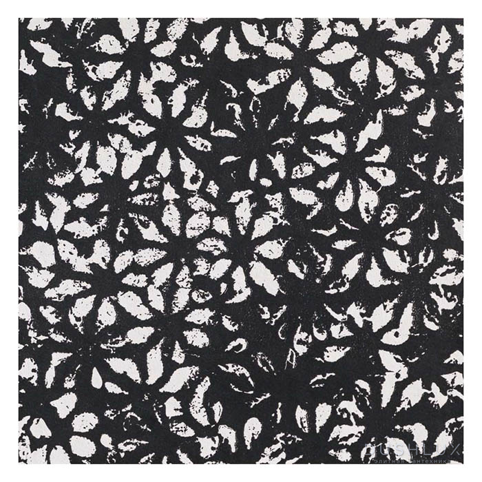 Фото Mutina Chymia Керамогранит 30x30см, bloom, универсальный, глазурованный, цвет: black