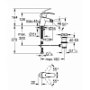 Grohe Eurosmar Смеситель для биде, на 1 отв., цвет: хром