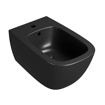 Globo Genesis Биде подвесное 55x36см., 1 отв., с креплением, цвет: Nero opaco