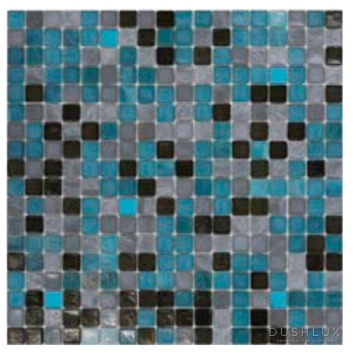 Фото Sicis Colors Мозаика 29.5x29.5см, универсальная, стекло, цвет: polveraia plus